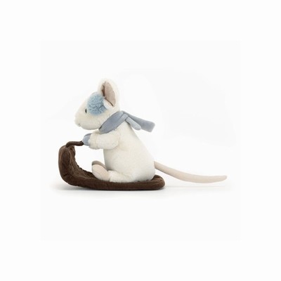 Jellycat Merry Mouse Sleighing Australia | 843561LQR